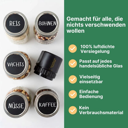VacuGenie - Elektrischer Vakuumierer-F