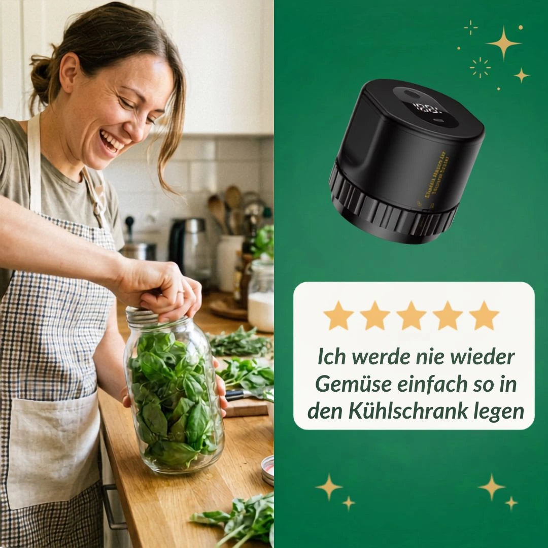VacuGenie - Elektrischer Vakuumierer