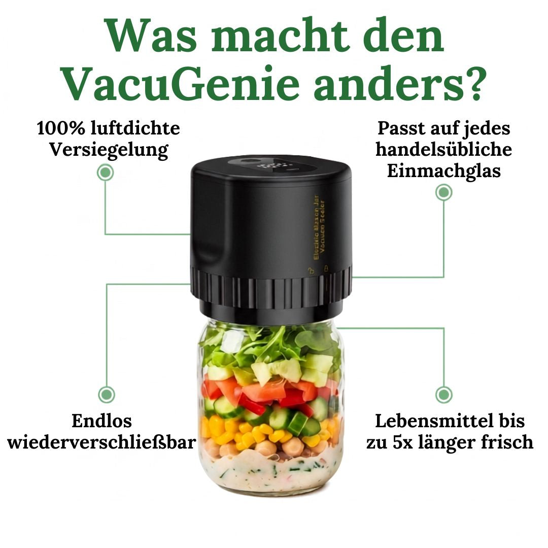 VacuGenie - Elektrischer Vakuumierer